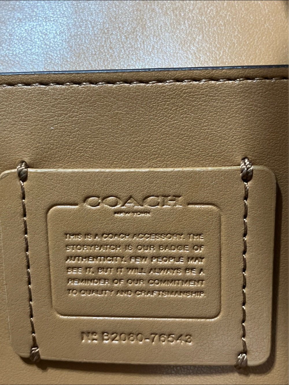 Callie Quilted Gold Rivets - Picture 9 of 12